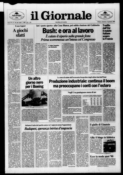 Il giornale : quotidiano del mattino